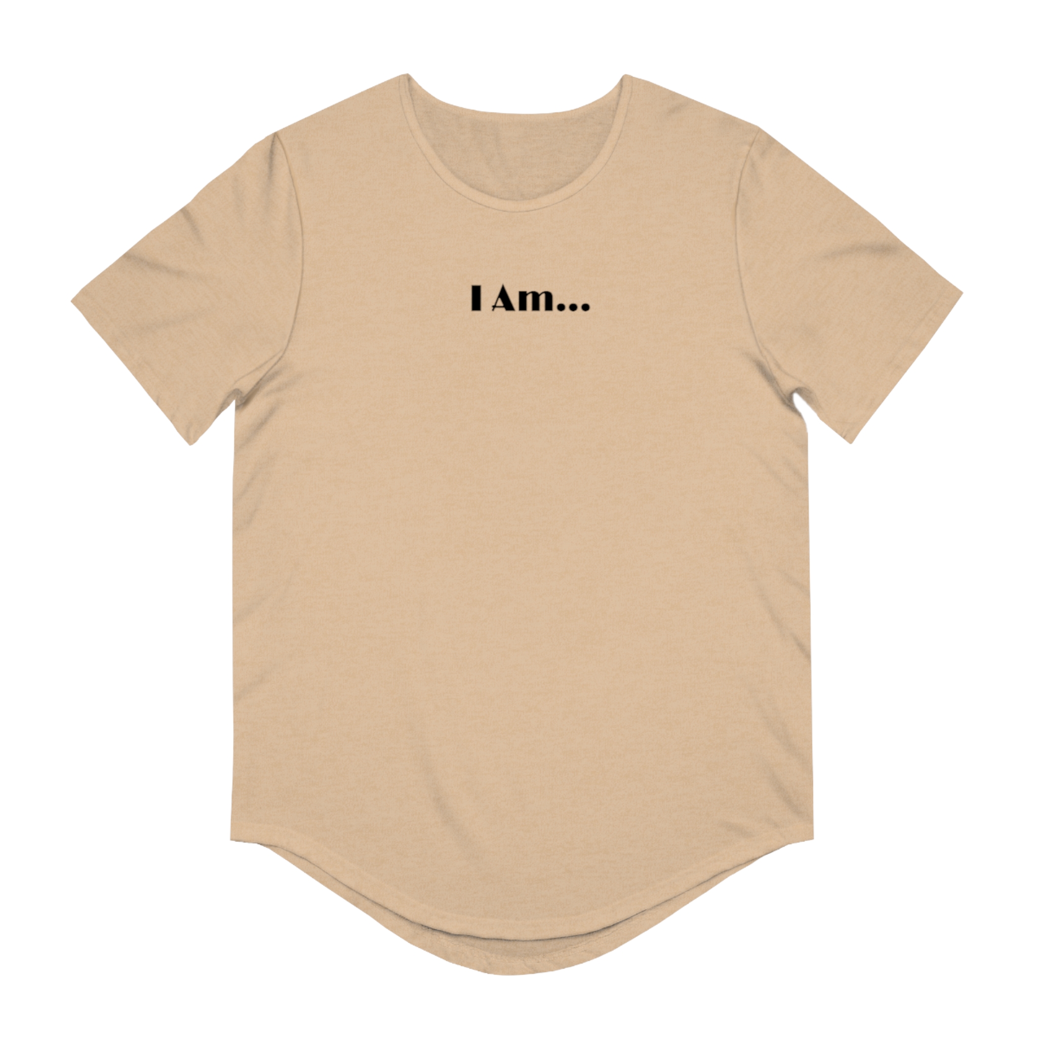 "I Am" Curved Hem Tee - Image 5