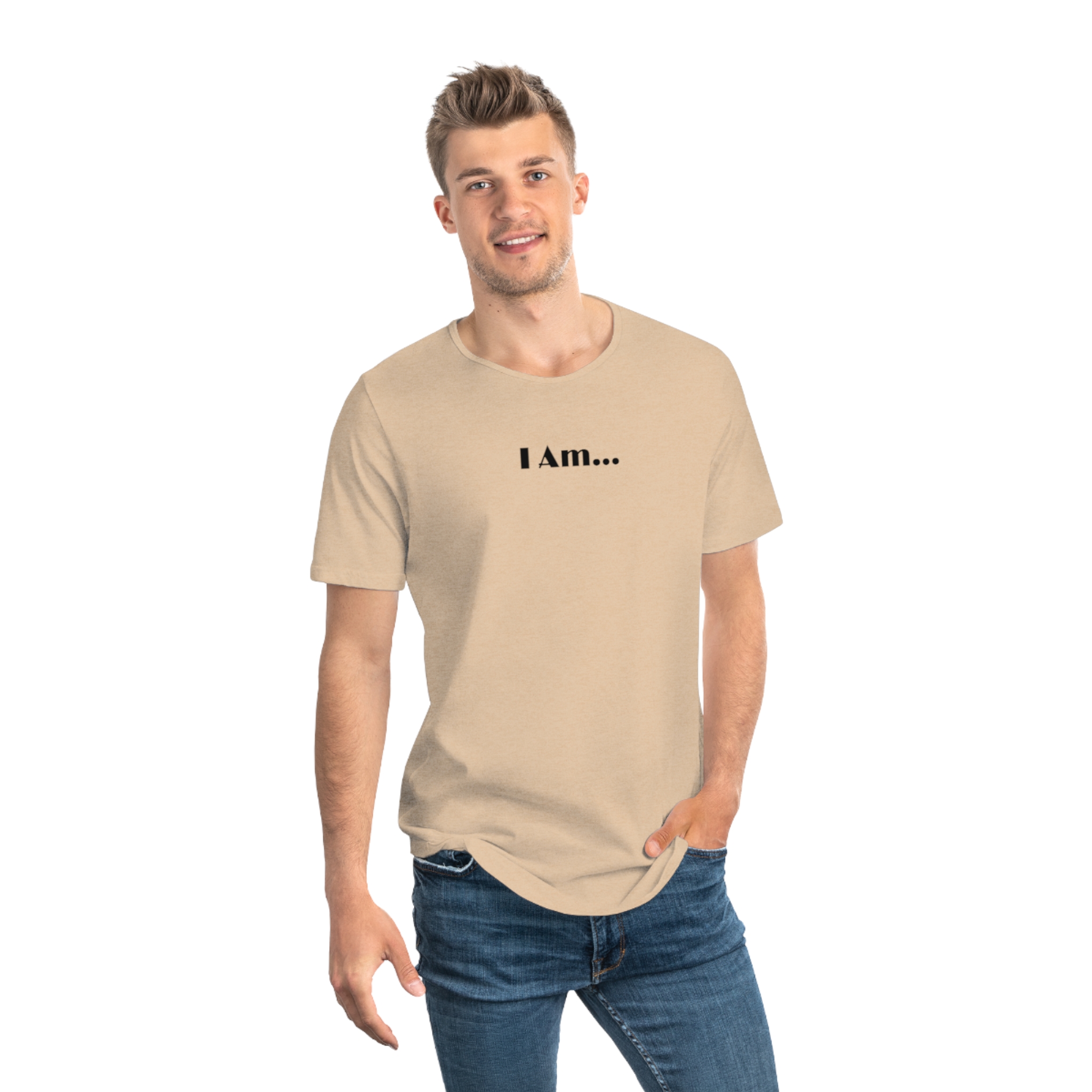 "I Am" Curved Hem Tee - Image 8